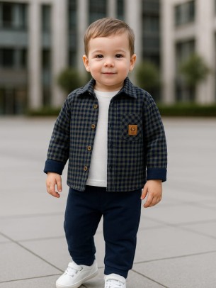 Βρεφικό Σετ Για Αγόρι 6-24 Μηνών Πράσινο