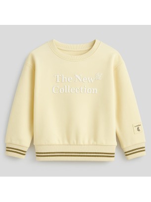 Παιδικό Φούτερ με Για Κορίτσι 7-10 Χρονών Μπεζ