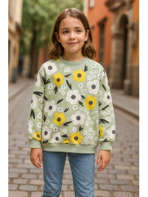 Παιδική Μπλούζα Για Κορίτσι 10-14 Χρονών Φυστικι