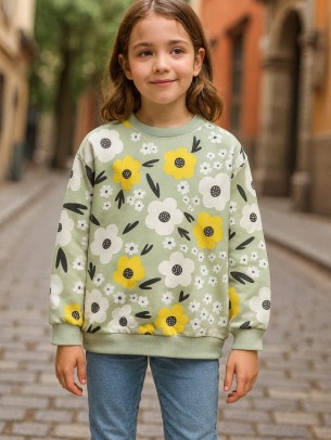 Παιδική Μπλούζα Για Κορίτσι 10-14 Χρονών Φυστικι