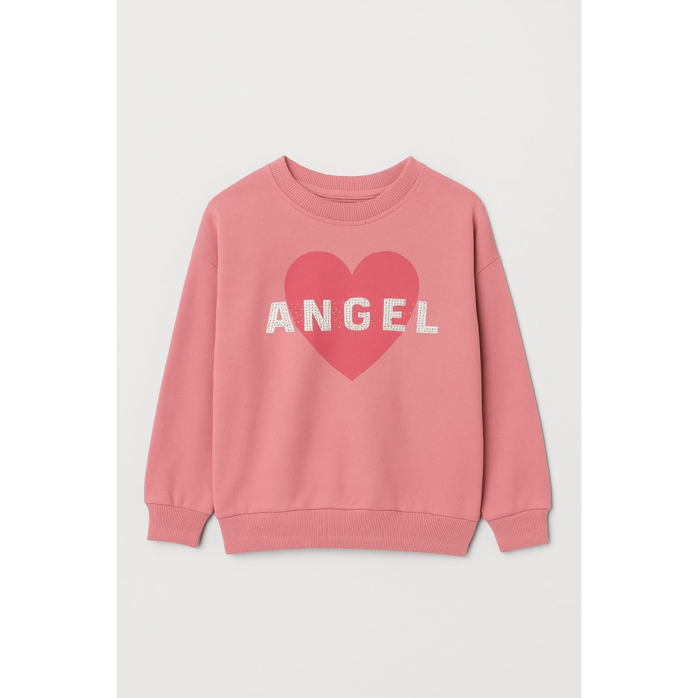 Παιδικό Φούτερ Για Κορίτσι 3-6  Χρονών Κοραλί