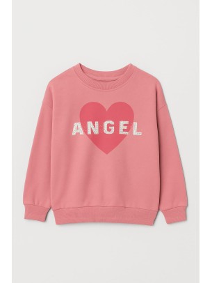 Παιδικό Φούτερ Για Κορίτσι 3-6  Χρονών Κοραλί