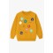 Παιδικό Φούτερ Για Κορίτσι 10-14 Χρονών Μουσταρδί