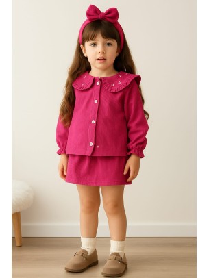 Παιδικό Σετ Για Κορίτσι 6-10 Χρονών Φούξια