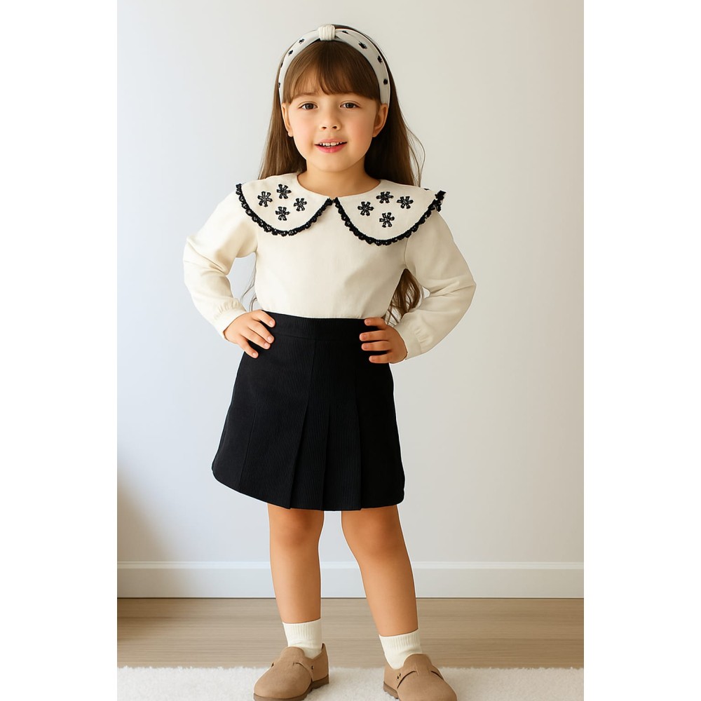 Παιδικό Σετ Για Κορίτσι 4-8 Χρονών Λευκό