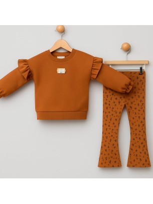 Παιδικό Σετ Για Κορίτσι 2-5 Χρονών Κεραμιδή 