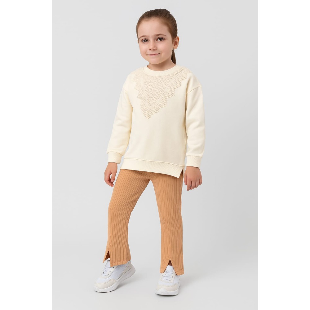 Παιδικό Σετ Για Κορίτσι 2-5 Χρονών  Εκρού