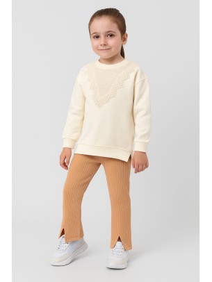 Παιδικό Σετ Για Κορίτσι 2-5 Χρονών  Εκρού