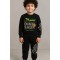 Παιδικό Σετ Φόρμα  Για Αγόρι  2-5  Χρονών Μαύρο
