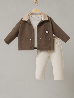 Παιδικό Σετ Για Αγόρι  2-5  Χρονών Χακί 