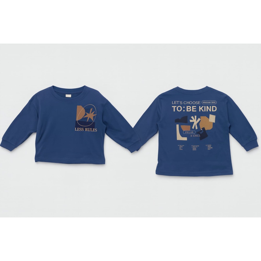 Παιδική Μπλούζα Για Αγόρι 2-5 Χρονών Μπλε