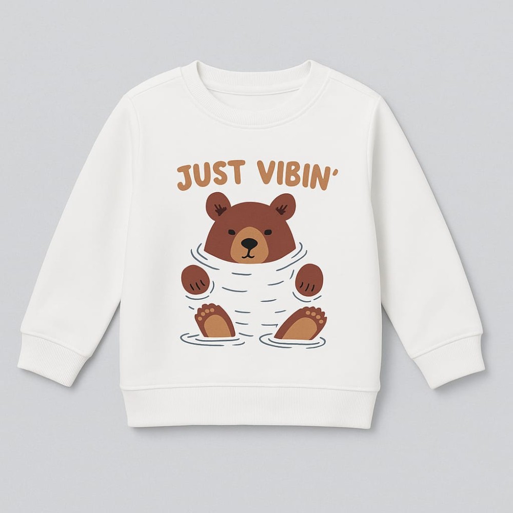 Παιδικό Φούτερ Για Αγόρι 5-8 Χρονών Λευκό 