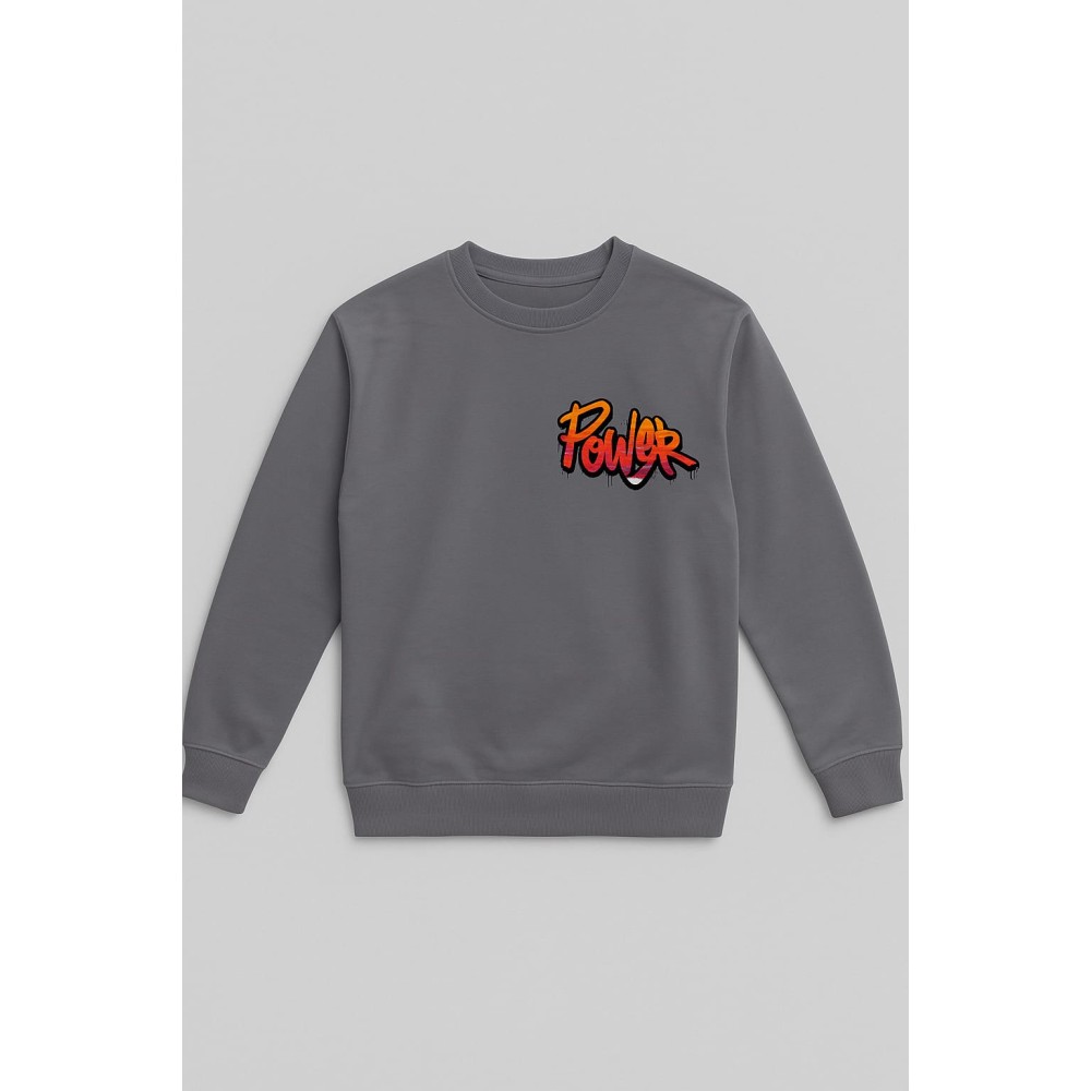 Παιδικό Φούτερ Για Κορίτσι 8-12 Χρονών Γκρι