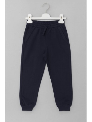 Παιδικό Παντελόνι Φόρμας Για Αγόρι 2-5 Χρονών Σκούρο Μπλε