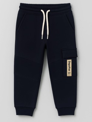 Παιδικό Παντελόνι Φόρμας Για Αγόρι 2-6 Χρονών Σκούρο Μπλε