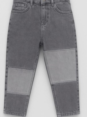 Παιδικό Παντελόνι Τζιν Για Αγόρι 6-10 Χρονών Γκρι