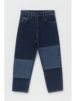 Παιδικό Παντελόνι Τζιν Για Aγόρι6-10 Χρονών Μπλε