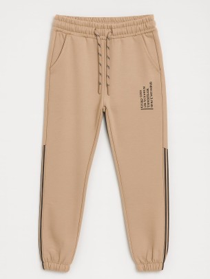 Παιδικό Παντελόνι Φόρμας Για Αγόρι  4-12 Χρονών Ανοιχτό Καφέ