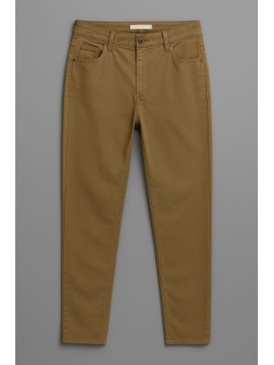 Παιδικό Παντελόνι Για Αγόρι 10-14 Χρονών Μουσταρδί 