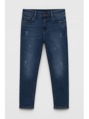 Παιδικό Παντελόνι Τζιν Για Αγόρι 11-16 Χρονών Μπλε