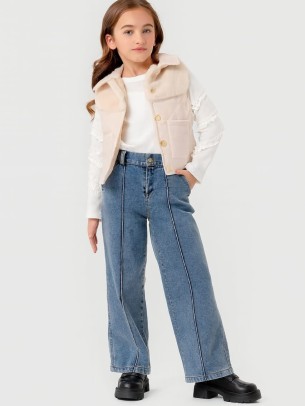 Παιδικό Σετ Για Κορίτσι 6-9 Χρονών Πούδρα - Μπλε