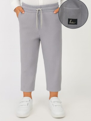 Παιδικό Παντελόνι Για Αγόρι 3-12 Χρονών Γκρί