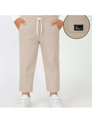 Παιδικό Παντελόνι Για Αγόρι 5-12 Χρονών Μπεζ