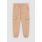Παιδικό Παντελόνι Φόρμας Για Αγόρι 2-8 Χρονών Ανοιχτό Καφέ