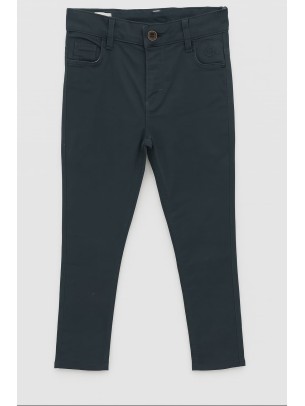 Παιδικό Παντελόνι Για Αγόρι 6-10 Χρονών Ανθρακί