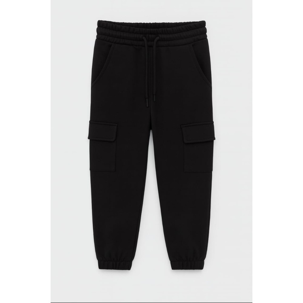 Παιδικό Παντελόνι Φόρμας Για Αγόρι 2-5 Χρονών Μαύρο