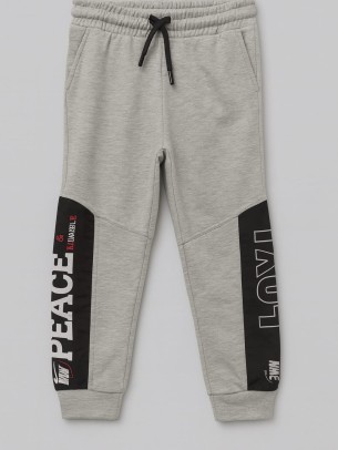 Παιδικό Παντελόνι Φόρμας Για Αγόρι 5-12 Χρονών Σκούρο Γκρί Μελανζέ