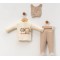 Σετ Νεογέννητο 3 Τμχ Για Αγόρι  0-3 Μηνών Καφέ