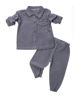Βρεφικό Σετ Για Αγόρι 6-24 Μηνών Γκρί