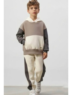 Παιδικό Σετ Φόρμα Για Αγόρι 4-7 Χρονών Γκρι