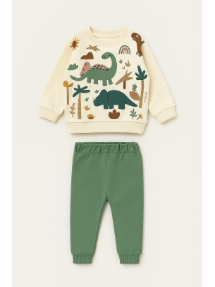 Βρεφικό Σετ Φόρμα Για Αγόρι 6-24 Μηνών Πράσινο