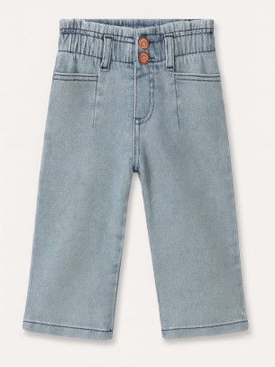 Παιδικό Παντελόνι Τζιν Για Κορίτσι 2-5 Χρονών Μπλε