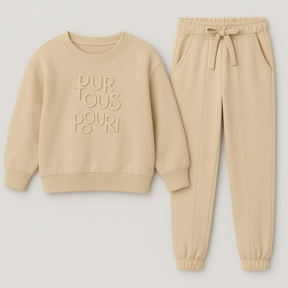 Παιδικό Σετ Για Αγόρι 3-7 Χρονών Μπεζ