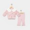 Βρεφικό Σετ Φόρμα Για Κορίτσι 3-18 Μηνών Ρόζ