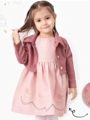 Παιδικό  Φόρεμα 2-5 Χρονών Ροζ
