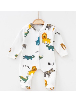 Βρεφικό Φορμάκι Για Αγόρι 1-6 Μηνών Εκρού