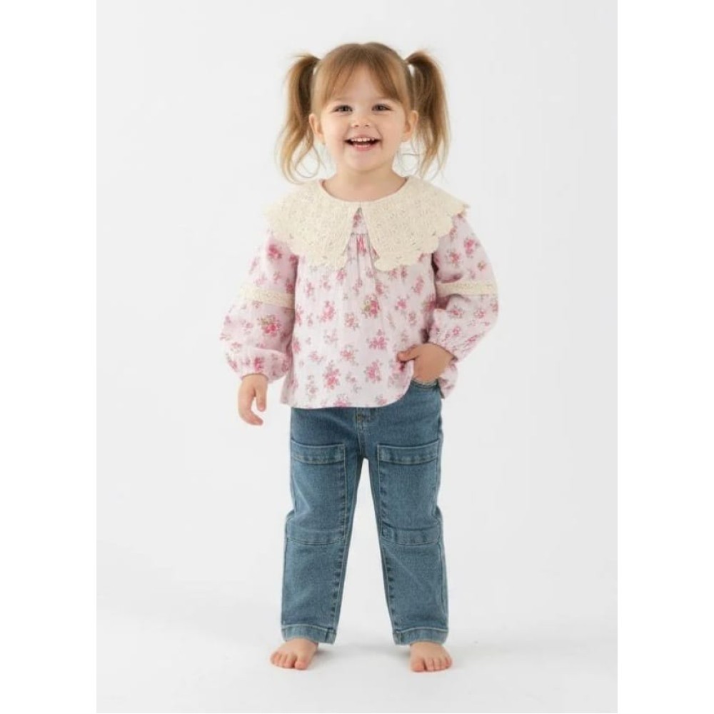 Βρεφικό Σετ Για Κορίτσι 6-24 Μηνών Ροζ