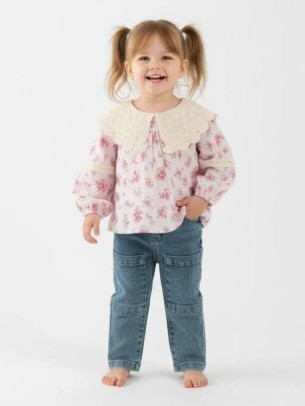 Βρεφικό Σετ Για Κορίτσι 6-24 Μηνών Ροζ