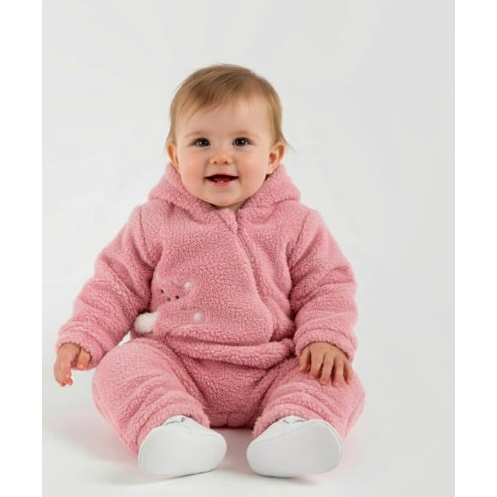 Βρεφική Φόρμα Εξόδου Για Κορίτσι 6-18 Μηνών Κοραλί