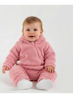 Βρεφική Φόρμα Εξόδου Για Κορίτσι 6-18 Μηνών Κοραλί