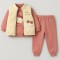 Βρεφικό Σετ 3Τμχ Για Κορίτσι 9-24 Μηνών Κοραλί 