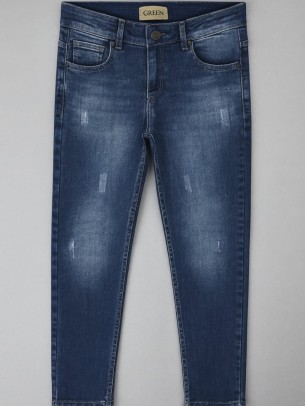 Παιδικό Παντελόνι Τζιν Για Αγόρι 11-16 Χρονών Μπλε